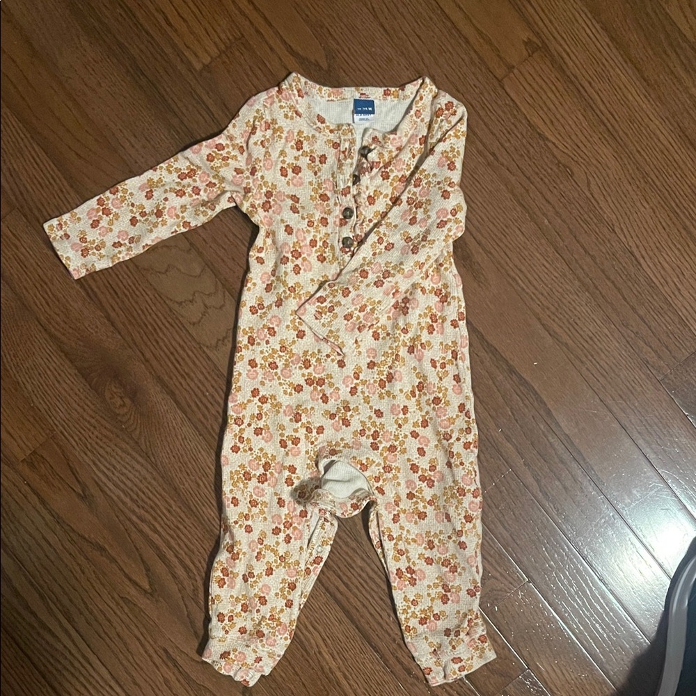 Floral Kids One Piece 11-18 months